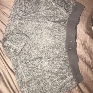Gray Comfy Pajama Shorts